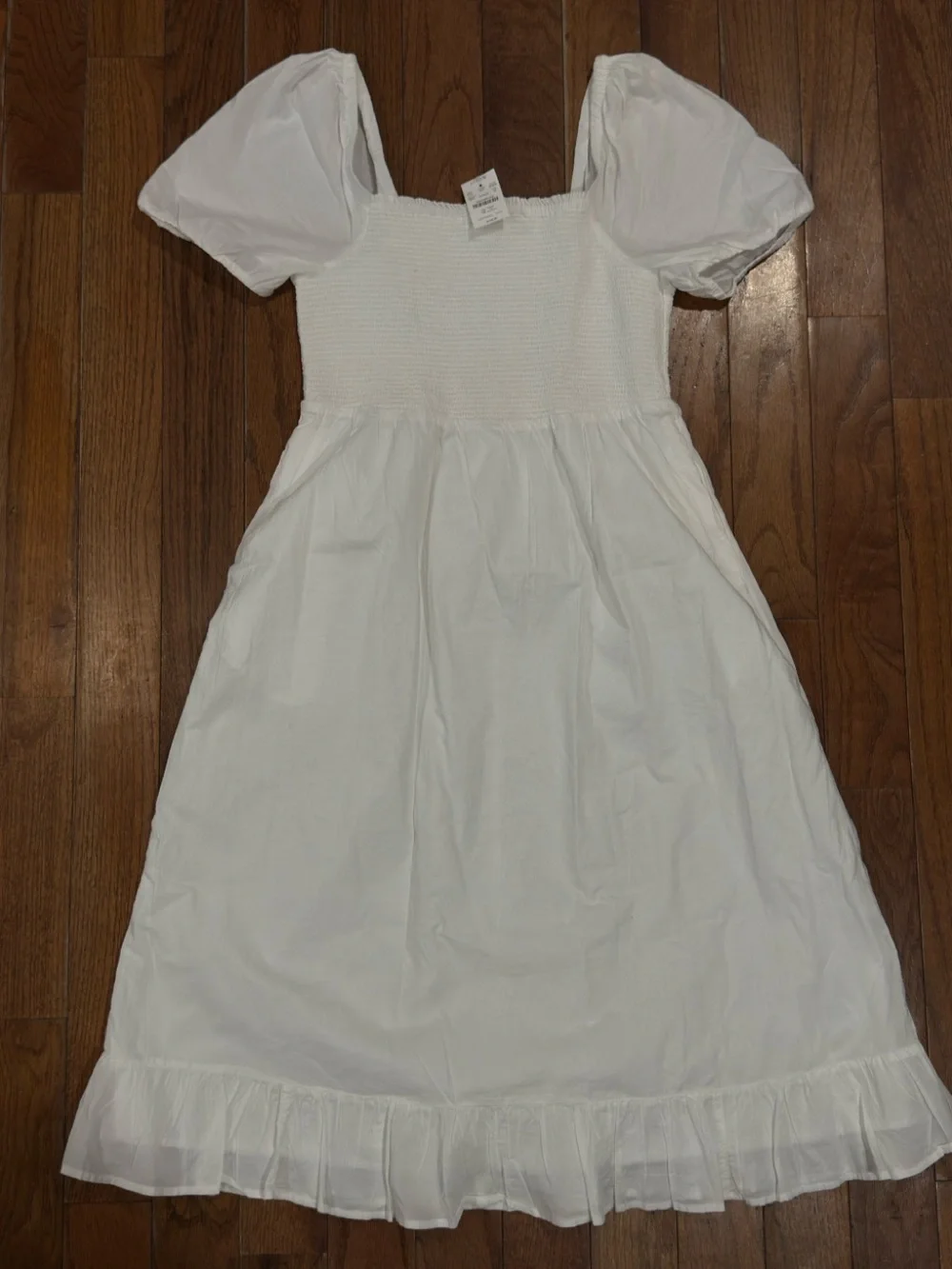 Women’s Size Med J. Crew Dress - White - New with Tags was $128